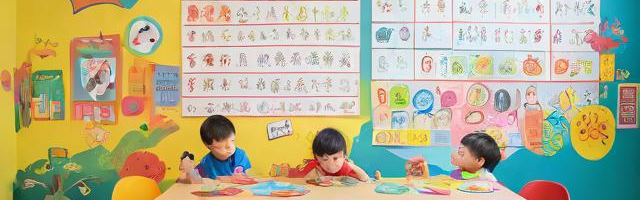 天骄礼仪幼儿园:（幼儿园礼仪天地主题墙图片）