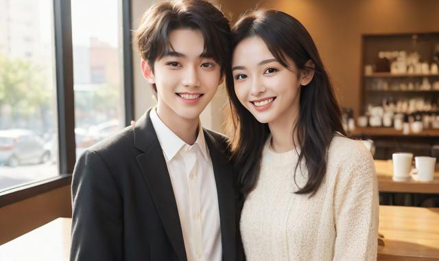 周也赖冠霖初次见面:（周也赖冠霖合照）