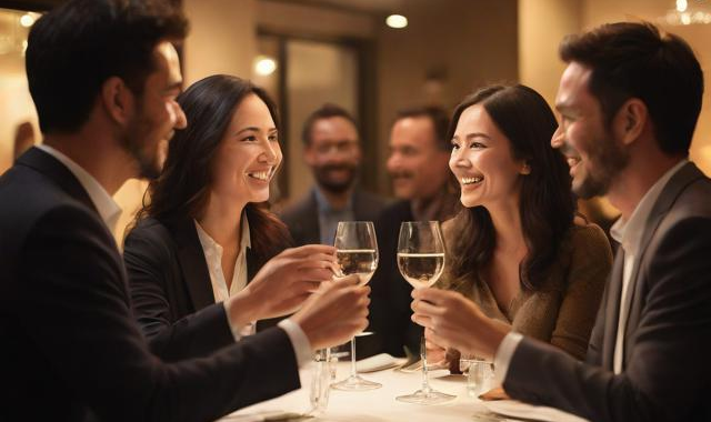 酒桌上初次见面怎么说:（酒桌第一次见面）