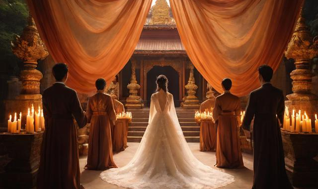 结婚风俗礼仪:（传统婚礼六个步骤）