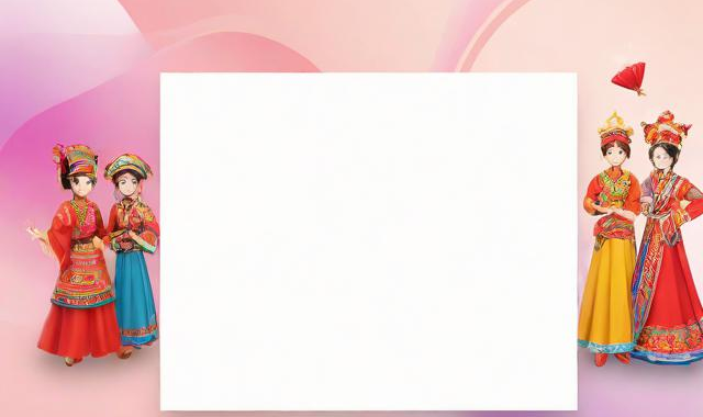 我国部分少数民族的风俗礼仪ppt:（少数民族风俗ppt模板）