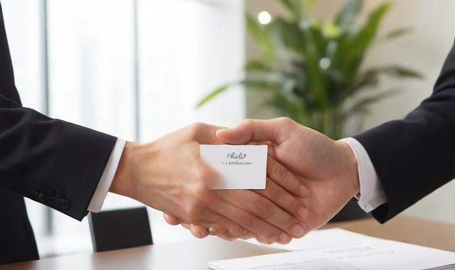 交换名片时应注意哪项礼仪?:（在交换名片时要注意哪些礼仪细节?）