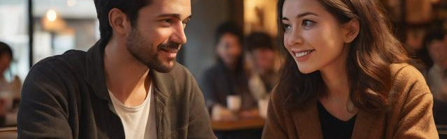 初次见面斜眼看你:（初次见面眼神注视）