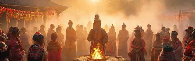 节日的礼仪风俗:（传统节日中的礼仪）