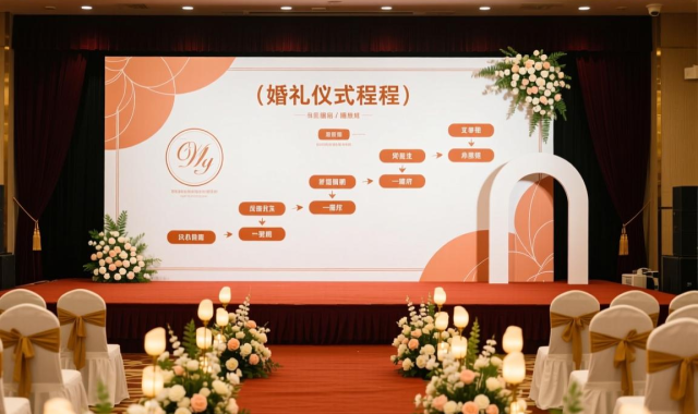 婚礼仪式流程安排:（婚礼仪式程序）
