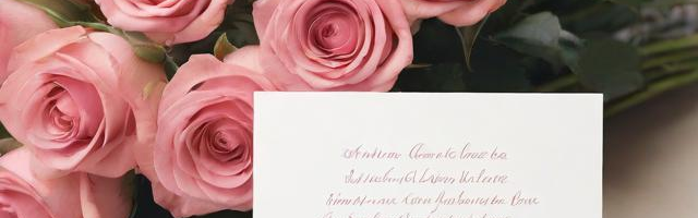 女生初次见面送花卡片:（初次见面送花卡片语）