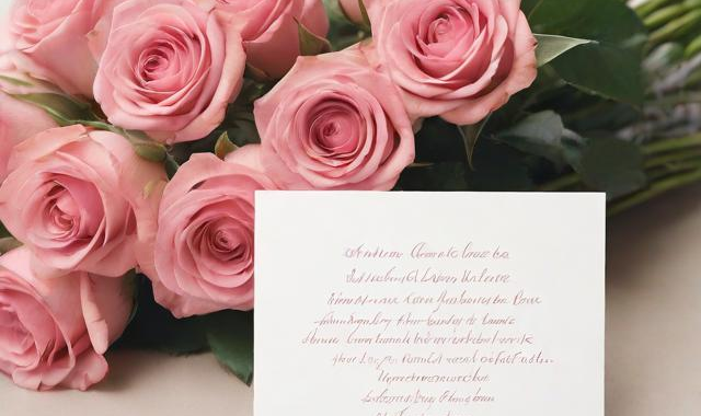 女生初次见面送花卡片:（初次见面送花卡片语）