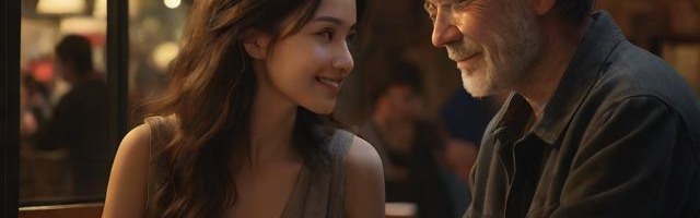 和大叔初次见面:（第一次大叔约会）