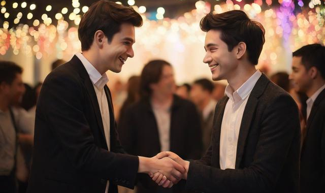 打招呼的图片初次见面:（打招呼图片真人）