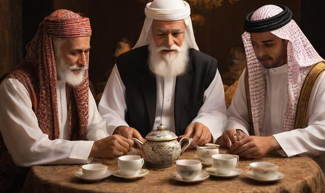 阿拉伯人的风俗礼仪:（阿拉伯人的礼仪礼节）