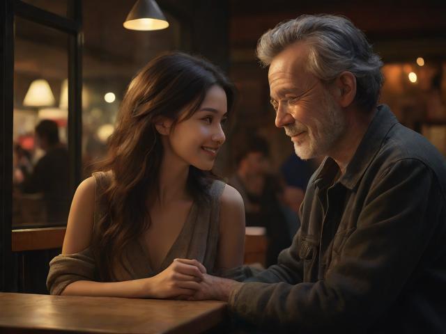 和大叔初次见面:（第一次大叔约会）