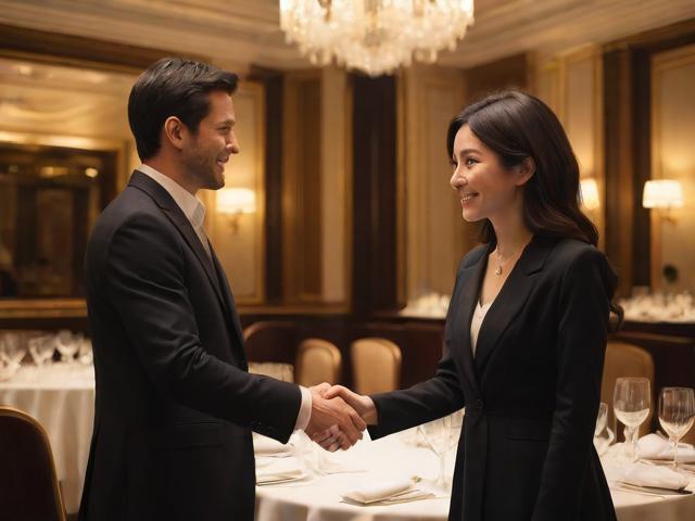 初次见面说什么对话:（初次见面应该说）