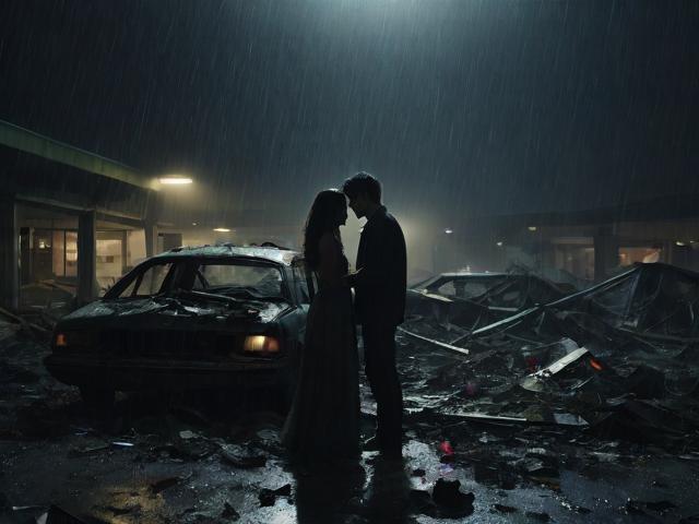 初次见面说撞车不见了:（第一次约会就遇见车祸）