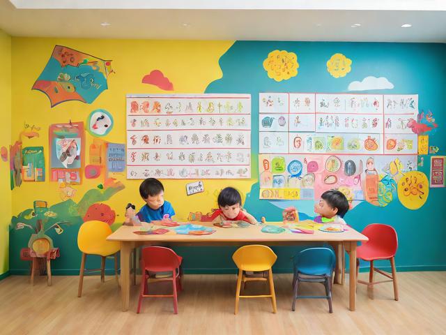 天骄礼仪幼儿园:（幼儿园礼仪天地主题墙图片）