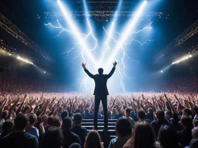 带领导上台礼仪视频:（领导上台致词话术）